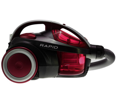 HOOVER  Rapid SE81RA05001 Cylinder Bagless Vacuum Cleaner - Titanium & Pink